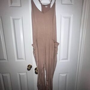 Stylish Tan Jumpsuit
